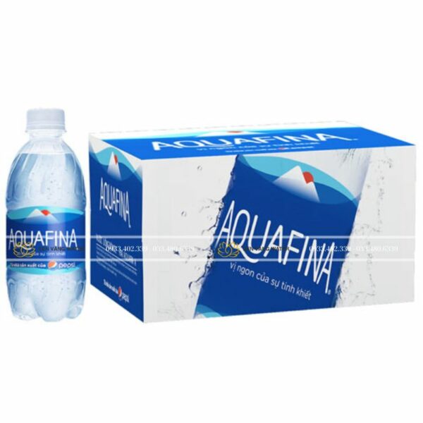 Nước Tinh Khiết Aquafina chai 350ml thùng 24 chai Giao nhanh Trung