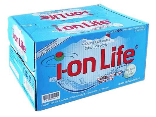 Nước uống I-on life 350ml chứa lượng lớn vi khoáng tự nhiên