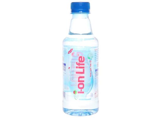 Nước uống I-on life 350ml đã được diệt khuẩn đến 99%