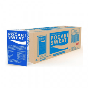 Thùng 25 hộp bột Thức Uống Bổ Sung ION Pocari Sweat (Hộp 5 Gói 13gram)