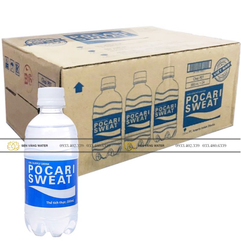 Thùng 24 chai thức uống bổ sung ion Pocari Sweat