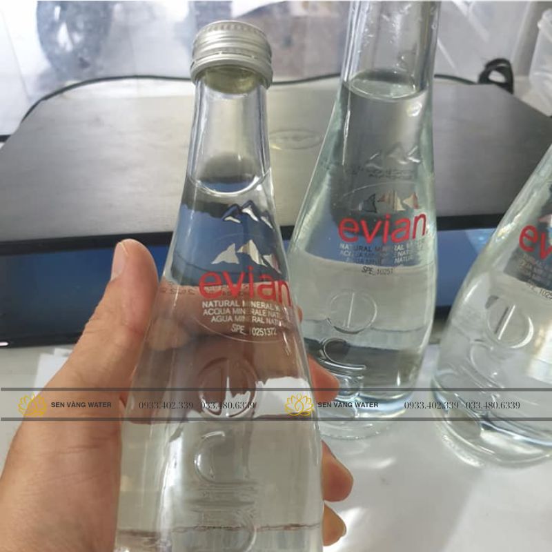 Cách sử dụng và bảo quản nước khoáng Evian 330ml chính hãng