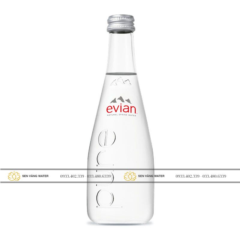 Thông tin sản phẩm nước khoáng Evian 330ml
