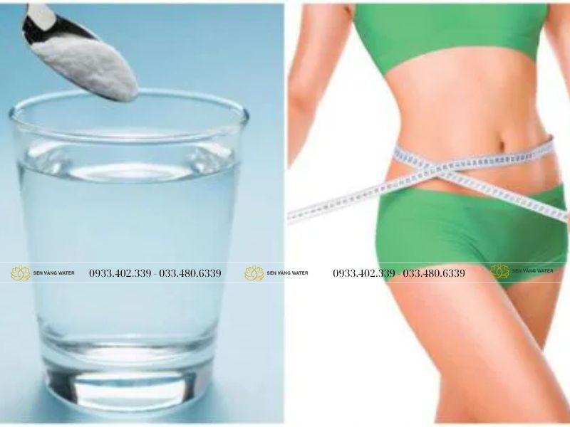 Uống nước có giảm mỡ bụng không