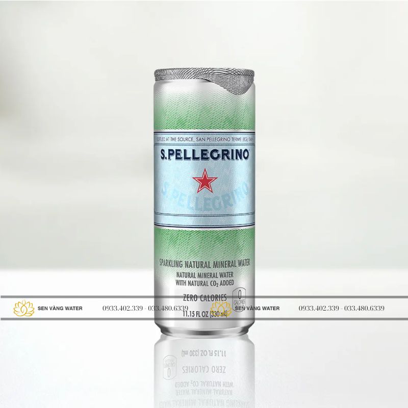 Đặc điểm nổi bật nước khoáng S.Pellegrino lon 330ml