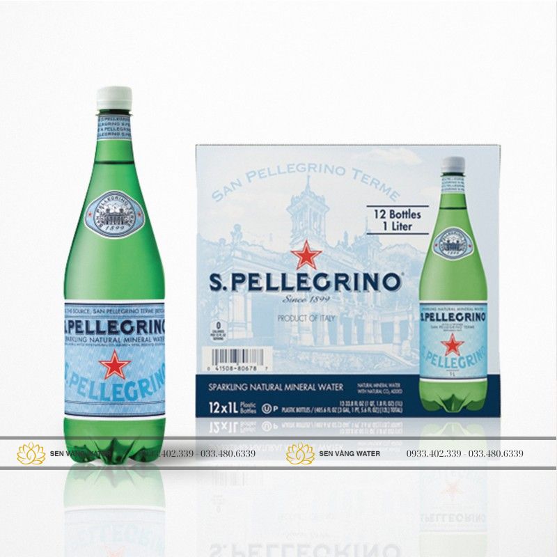 Đơn vị phân phối nước khoáng S.Pellegrino 1 lít * 12 chai nhựa