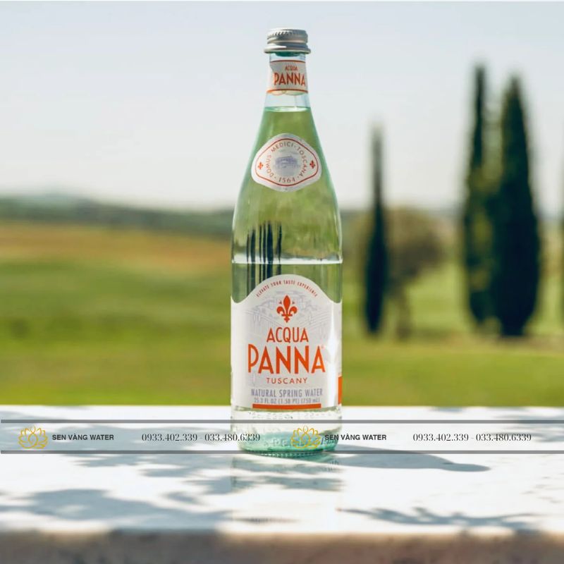 Lịch sử và nguồn gốc của nước khoáng tự nhiên 750ml * 12 - Acqua Panna