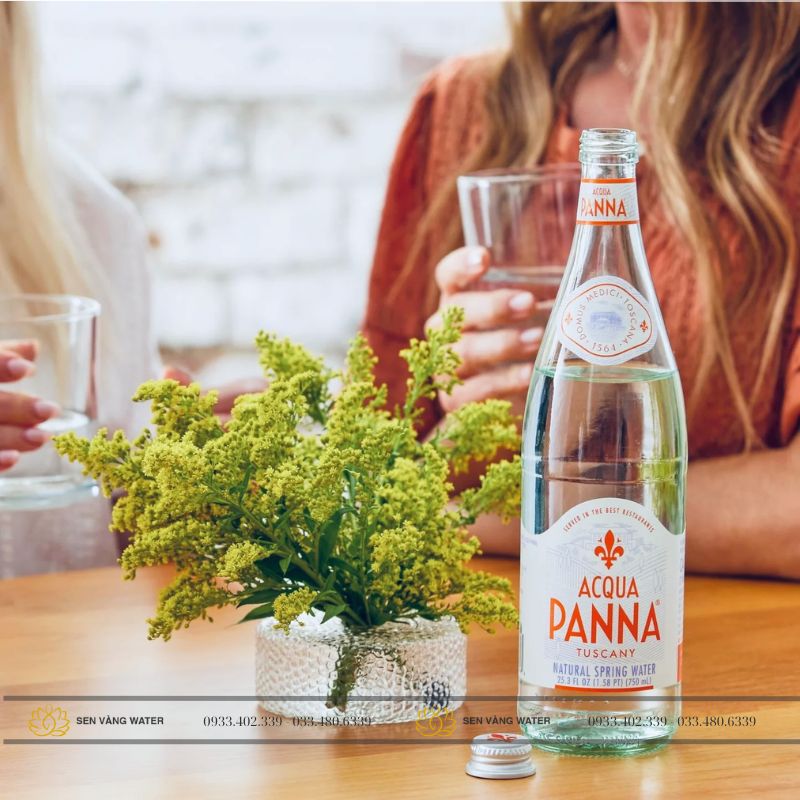 Những ưu việt của nước khoáng tự nhiên 750ml * 12 – Acqua Panna