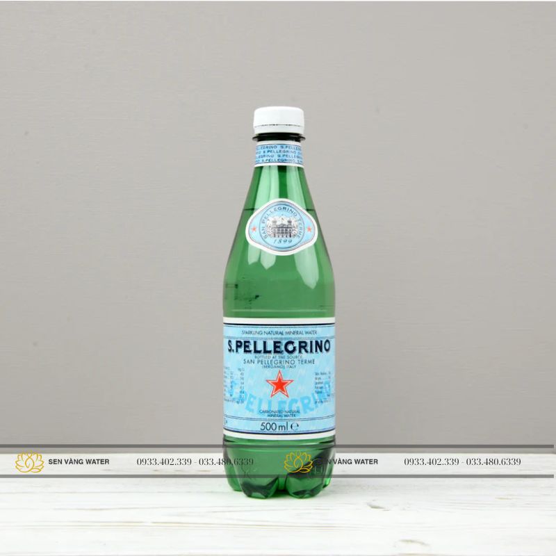 Nước khoáng có ga tự nhiên 500ml*24 (Chai nhựa) S.PELLEGRINO
