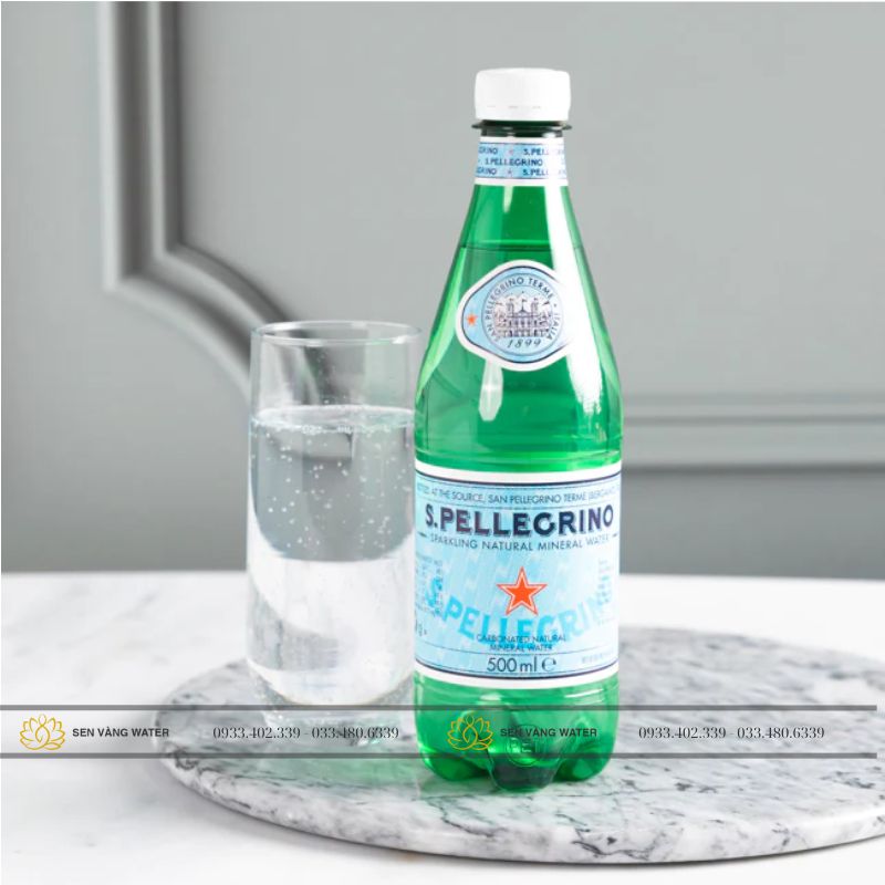Nước khoáng có ga tự nhiên 500ml*24 (Chai nhựa) S.PELLEGRINO