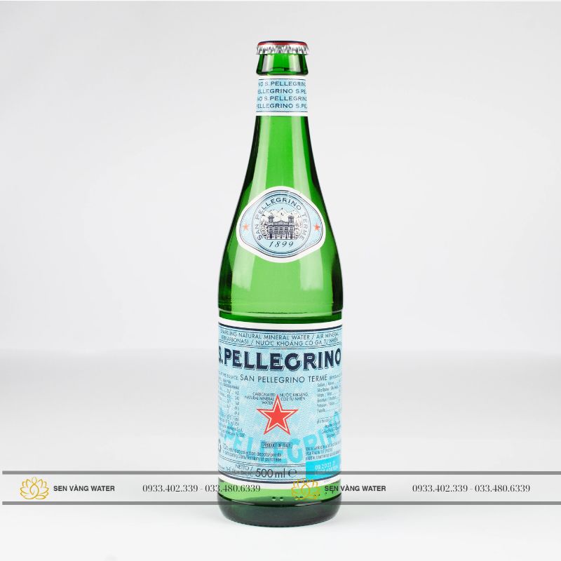 Nước khoáng có ga tự nhiên 500ml x 24 chai – San Pellegrino