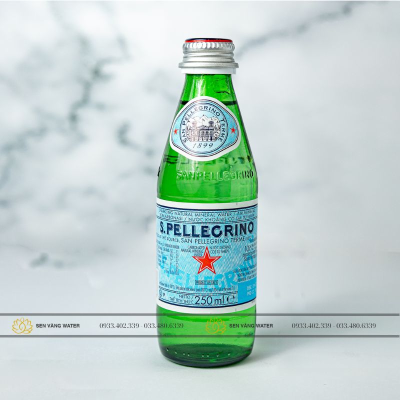 Thông tin sản phẩm nước khoáng S.Pellegrino 250ml