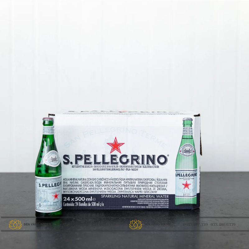 Thông tin sản phẩm nước khoáng S.Pellegrino 500ml
