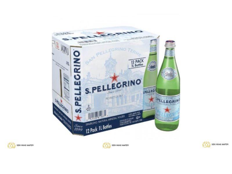 Tổng quan nước khoáng S.Pellegrino 1 lít chai thuỷ tinh