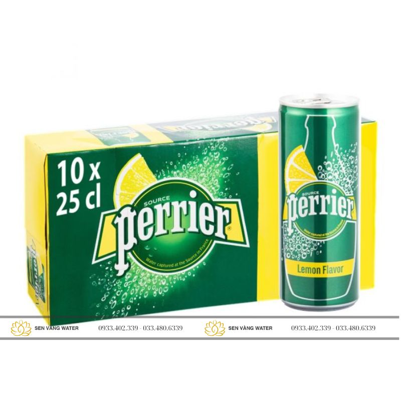 Vì sao bạn nên uống nước khoáng Perrier 250ml