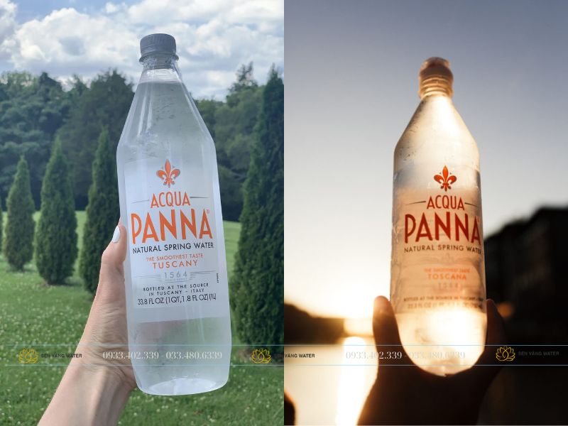 3 ưu điểm nổi bật của nước khoáng tự nhiên Acqua Panna 1L Chai nhựa