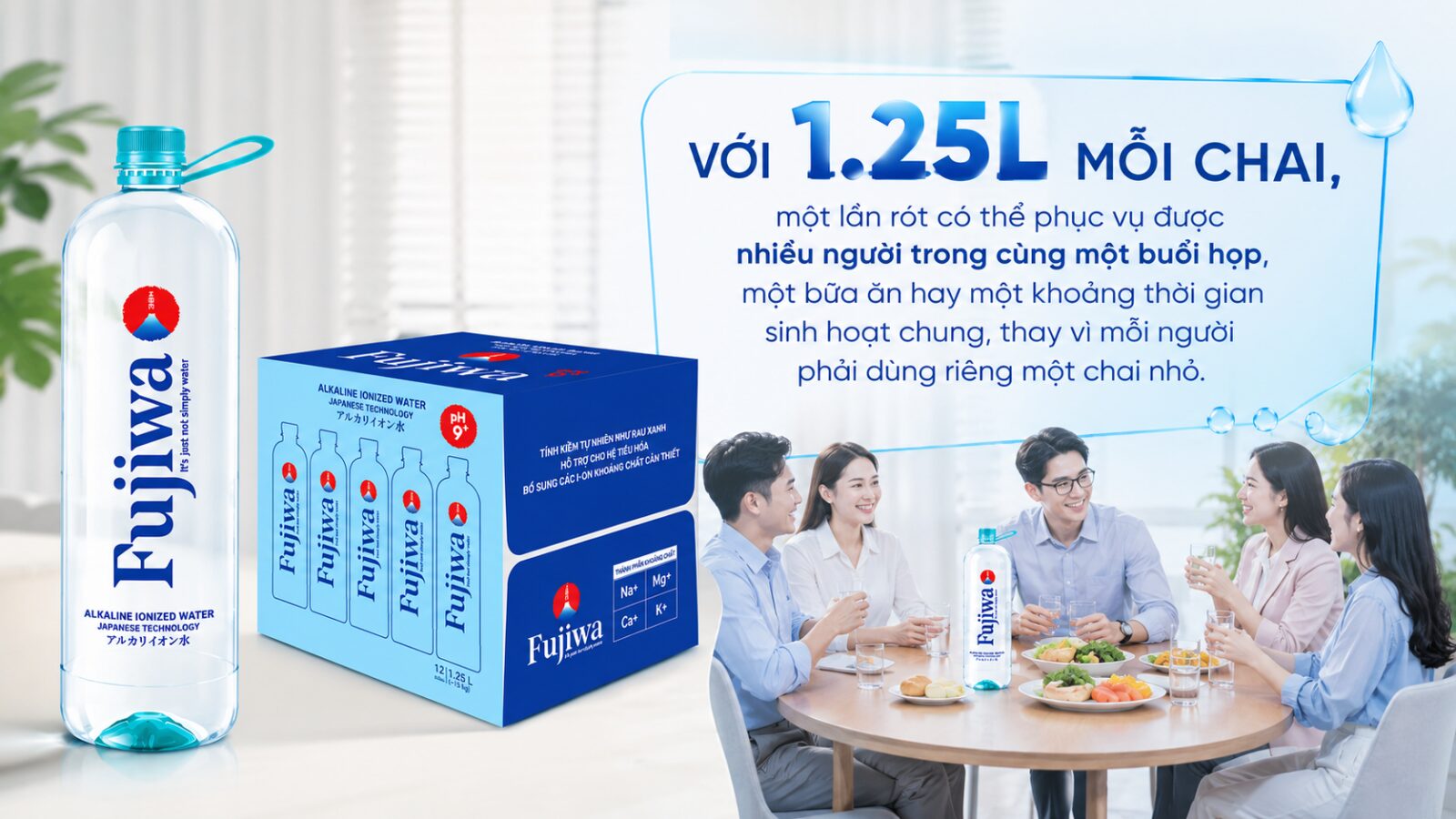 Nước Fujiwa 1.25L