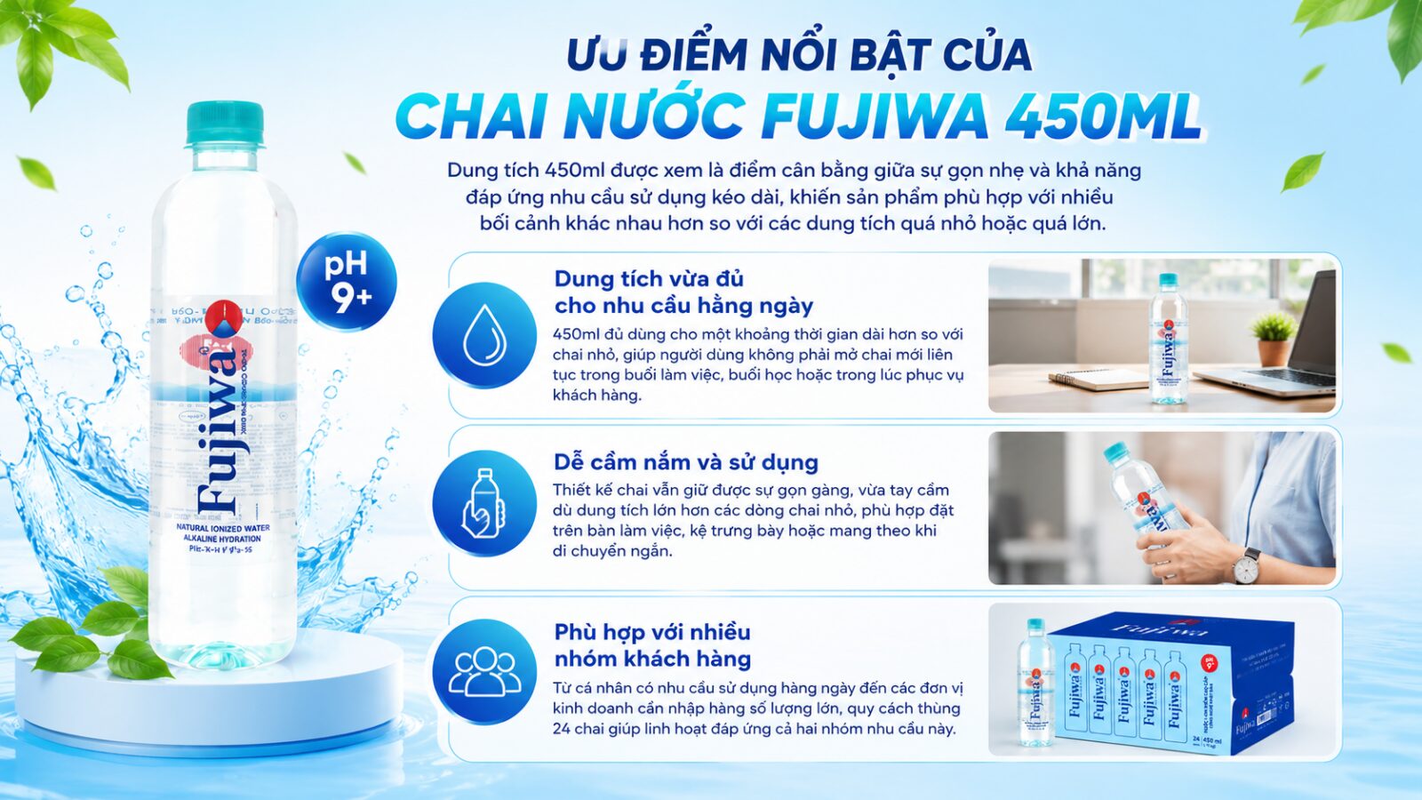 Nước Fujiwa 450ml