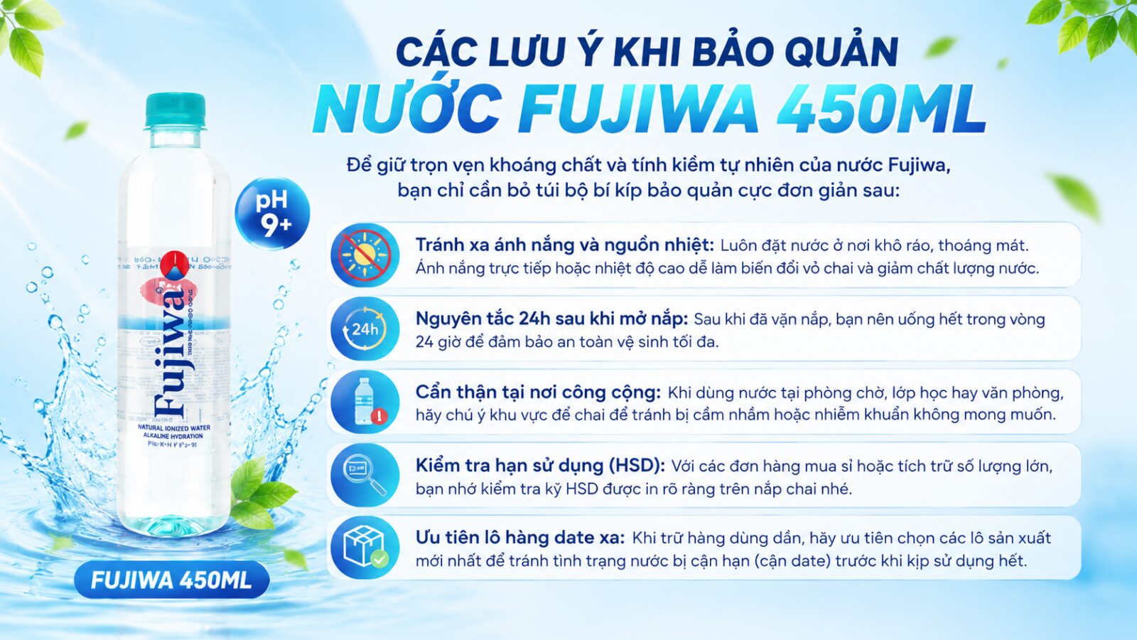 Nước Fujiwa 450ml