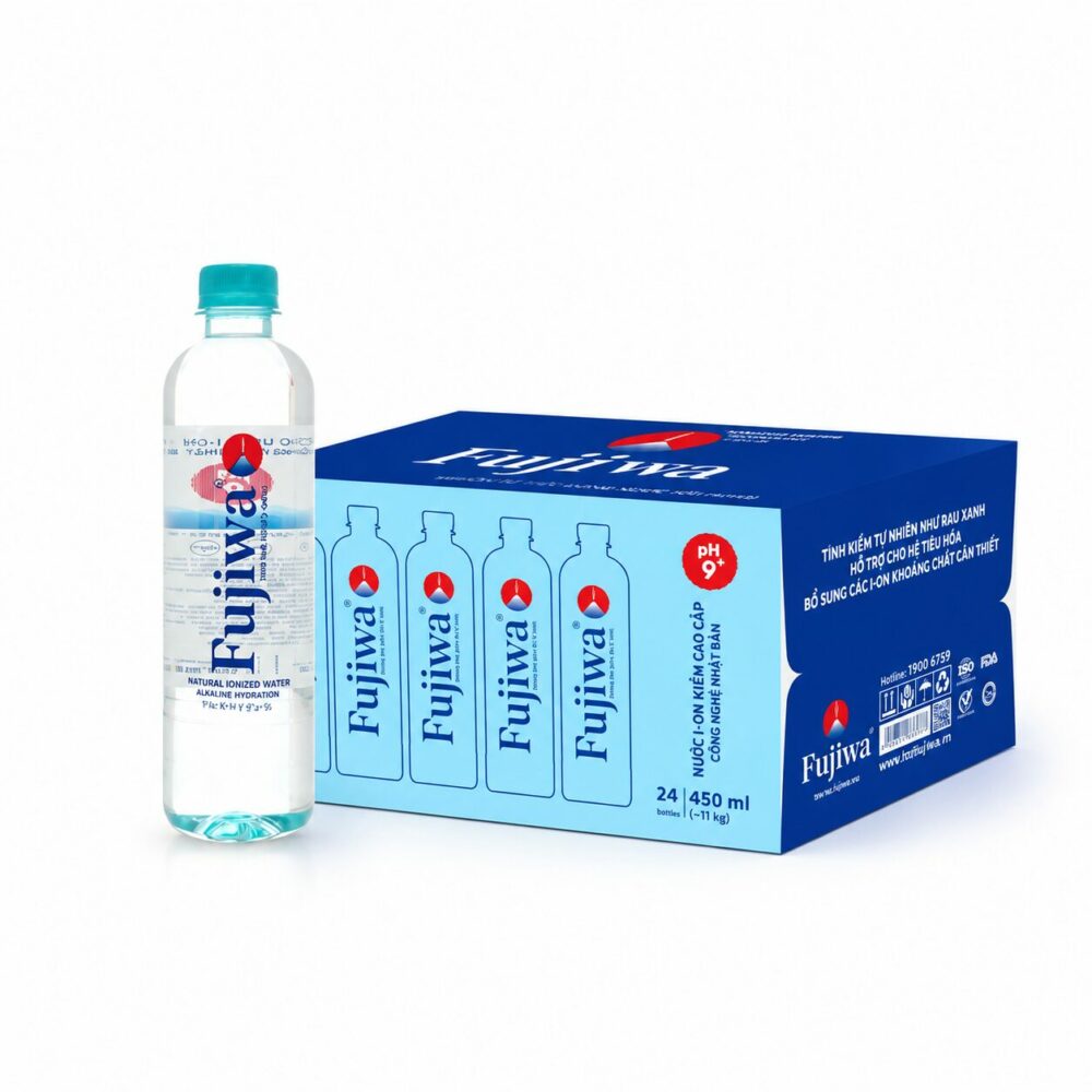 Nước Fujiwa 450ml Nước Uống Đóng Chai Chính Hãng Chất Lượng Cao