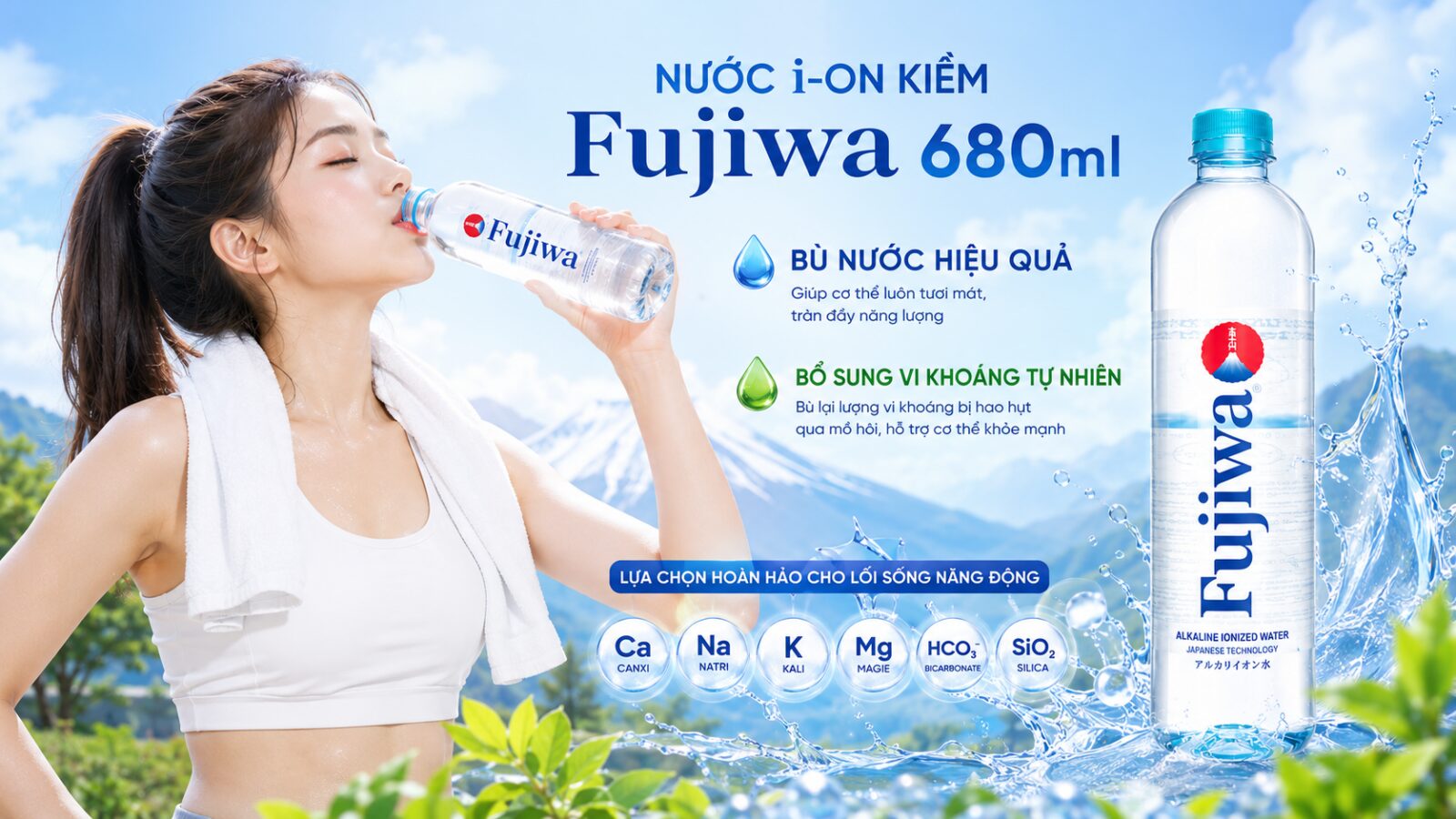 Nước Fujiwa 680ml
