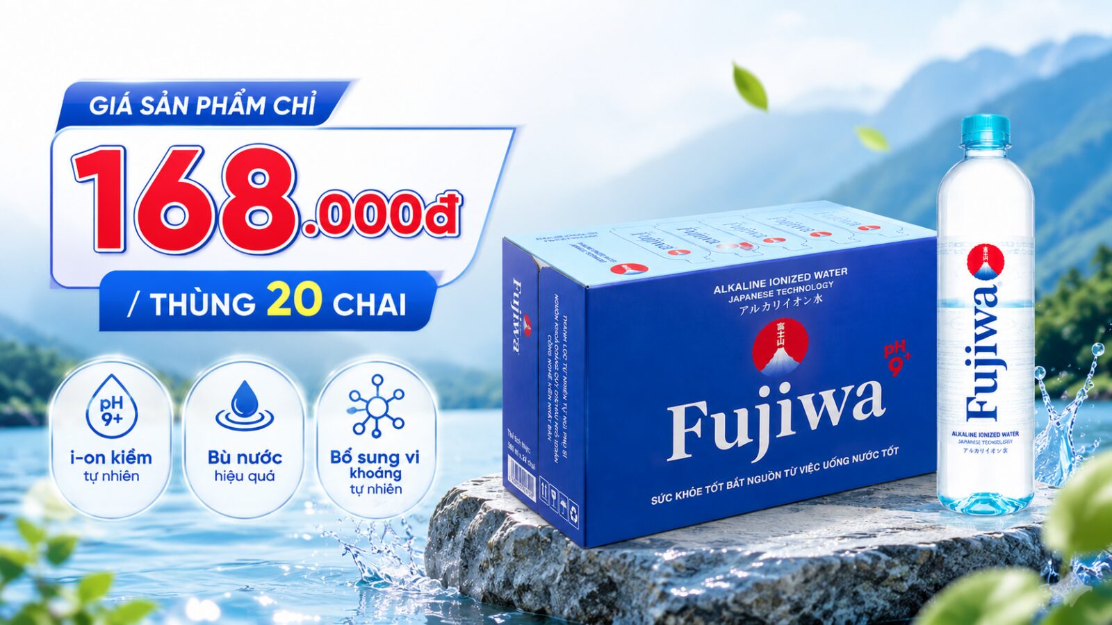 Nước Fujiwa 680ml