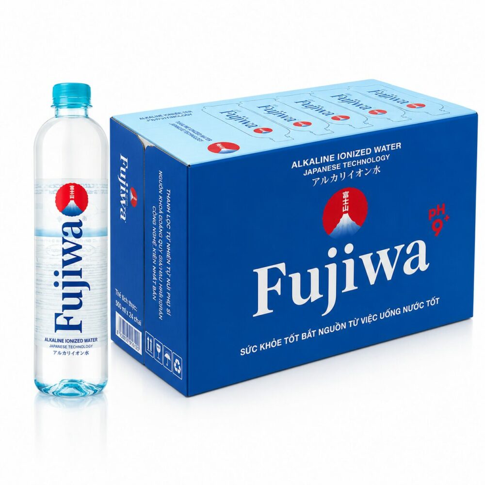Nước Fujiwa 680ml Chính Hãng, Bổ Sung Nước Cho Ngày Dài Năng Động